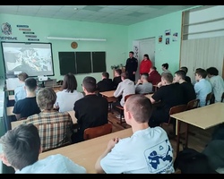 В школах Неклиновского района преподаватели кафедры ВКС провели агитационные мероприятия.